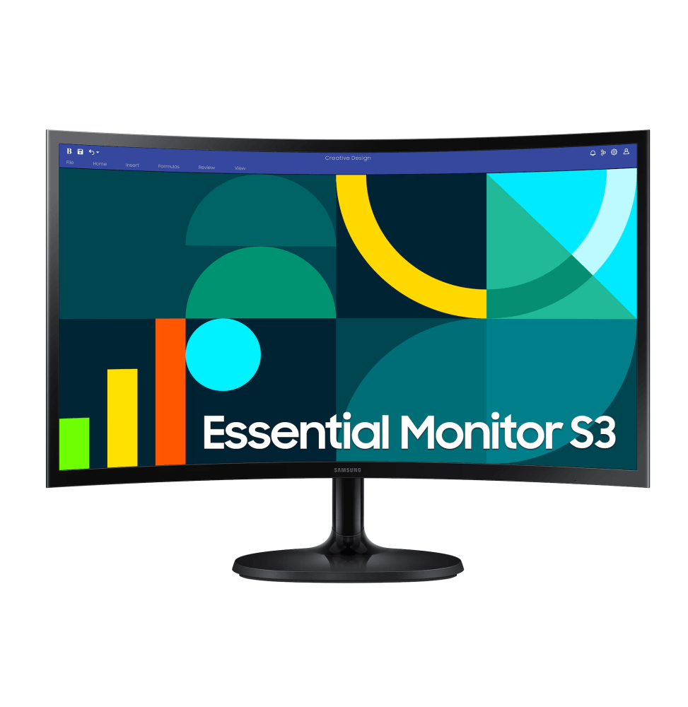 Écran Incurvé 24 Samsung Essential S3 S36GD FHD